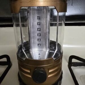 Camping LED Hurricane Lantern Portable Battery Operated